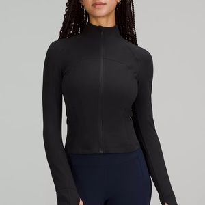 COPY - NWT Lululemon define cropped Nulu black jacket